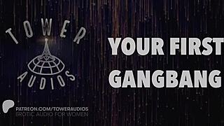 Tvoj prvý gangbang erotický audio s špinavým hovorením pre ženy