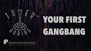 Tvoj prvý gangbang erotický audio s špinavým hovorením pre ženy