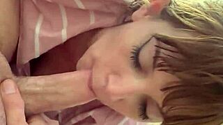 Lala Love Petite Teen Sucking Cock