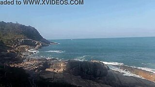 Brazilian Fishermen Fucking On Rocks