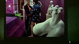 Alvin Purple and the seductive Elke Neidhart in steamy action