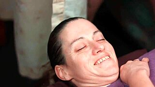 Double Homemade Amateur Brunette Gets Cum Covered Facial With Dirty Talk