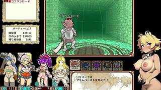 feeling the excitement of entering the succubus harem in this game