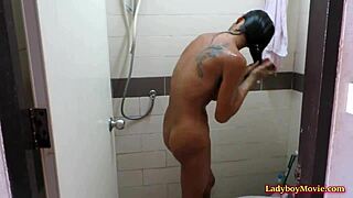 what's hotter than a thai ladyboy in homemade action?