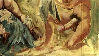 Vintage Erotic Illustration with Classic Charm