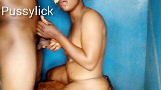 big ass slut craves dick, gets pussy licked and fucked hard in naija video