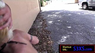 Is This Trailer Trash Mom Enjoying a Public Gangbang?