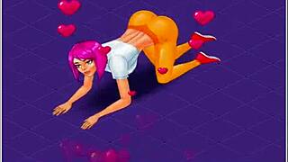 Hot Gym Cartoon Hentai Action