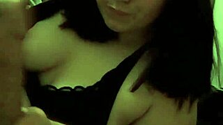 a woman with big tits performs oral before receiving a facial