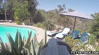 Squirting On Tits With Nina North