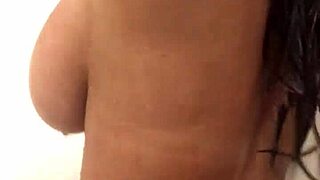 This fit french milf shows off in live webcam shower