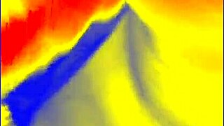 thermal SLoppy BLOWJOB with ebony bbw in interracial pov scene