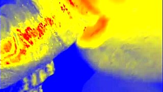 thermal SLoppy BLOWJOB with ebony bbw in interracial pov scene