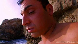 i took a gorgeous latina to the beach and ravaged her tight backside.