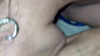 Horny housewife gives oral to Kingblack in interracial encounter