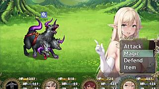 Forming a group with three hot virgin girls in big-breasted adventurer cuckold harem rpg?