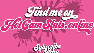 Watch This Brunette Slut Squirt Huge On The Floor!