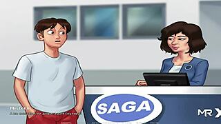 Summertimesaga Features Naked Girl In Blowjob!