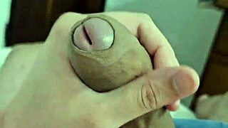 Cute Brazilian twink shows juicy cock