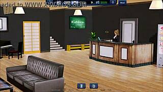 Amateurs fuck with big cocks in hotel harem 😍