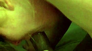 Is This White Girl Sucking Cock For Real?