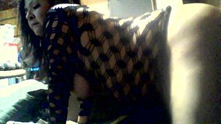 Young Chubby Navajo Tiff Banged Doggystyle with Big Tits Bouncing