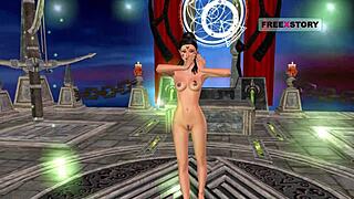 Animated 3D Indian Bhabhi Strikes Sexy Poses