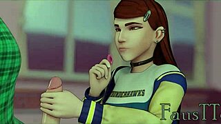 Faust And Erica Engage In Intense Anal And Blowjob Scenes In Hentai Compilation