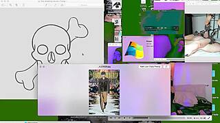 twink gets fucked bareback on the desk, so hot