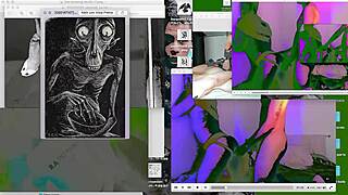 twink gets fucked bareback on the desk, so hot