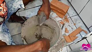 Stretching my tight hole with his massive BBC feels insane