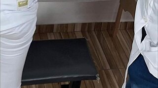 Doctor Applying Injection To Patient's Ass?