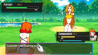 Oppaimon Hentai Pixel Game Ep 4: Intense Sex Battle With Pervy Pokemon Monsters