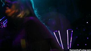 samantha saint behind the scenes striptease and fun