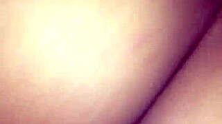 my interracial girlfriend rides with a friend in the background