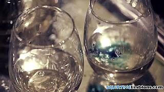 Lesbian Trio Fingers and Squirts in Group Masturbation