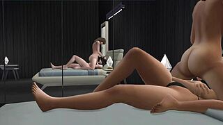 My New Roommate The Sims 4 Futa Part 4