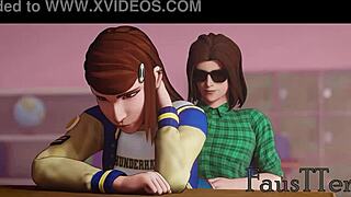 Faust And Erica Engage In Intense Anal And Blowjob Scenes In Hentai Compilation