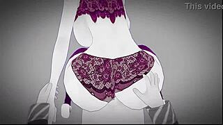 hmv pmv raiden shogun genshin impact with big tits cowgirl.