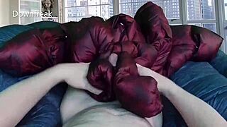 My First All POV Video: Hilfiger Jacket Rub Until Cum