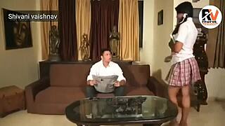 Schoolgirl meets teacher for private lesson