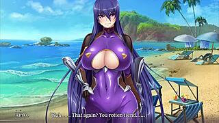 taimanin yukikaze 2 animation part 9