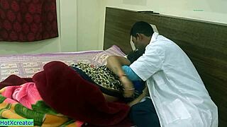 Indian hot bhabhi talks dirty in Bangla while doctor examines her