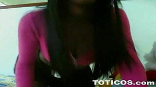 Sugely Dominican Webcam Solo Show With Intense Caribbean Vibes