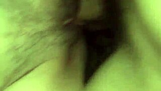 the wife masturbates, fingers herself to squirt, then gets a creampie