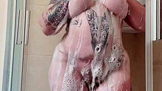 pussy play in the shower gets so wet! 💦