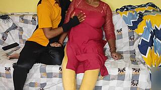 my asian girlfriend sneaked her boyfriend over for rough boob play.