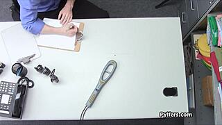 STEPMOM SAVES THE DAY AT THE SECURITY GUARDS OFFICE!