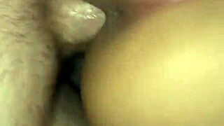 girlfriend rides my cock, her ass bouncing as she cums