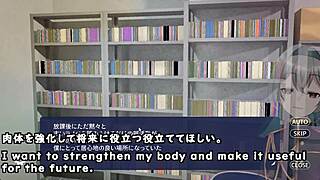 a weird hentai game with shadow sex in clubroom